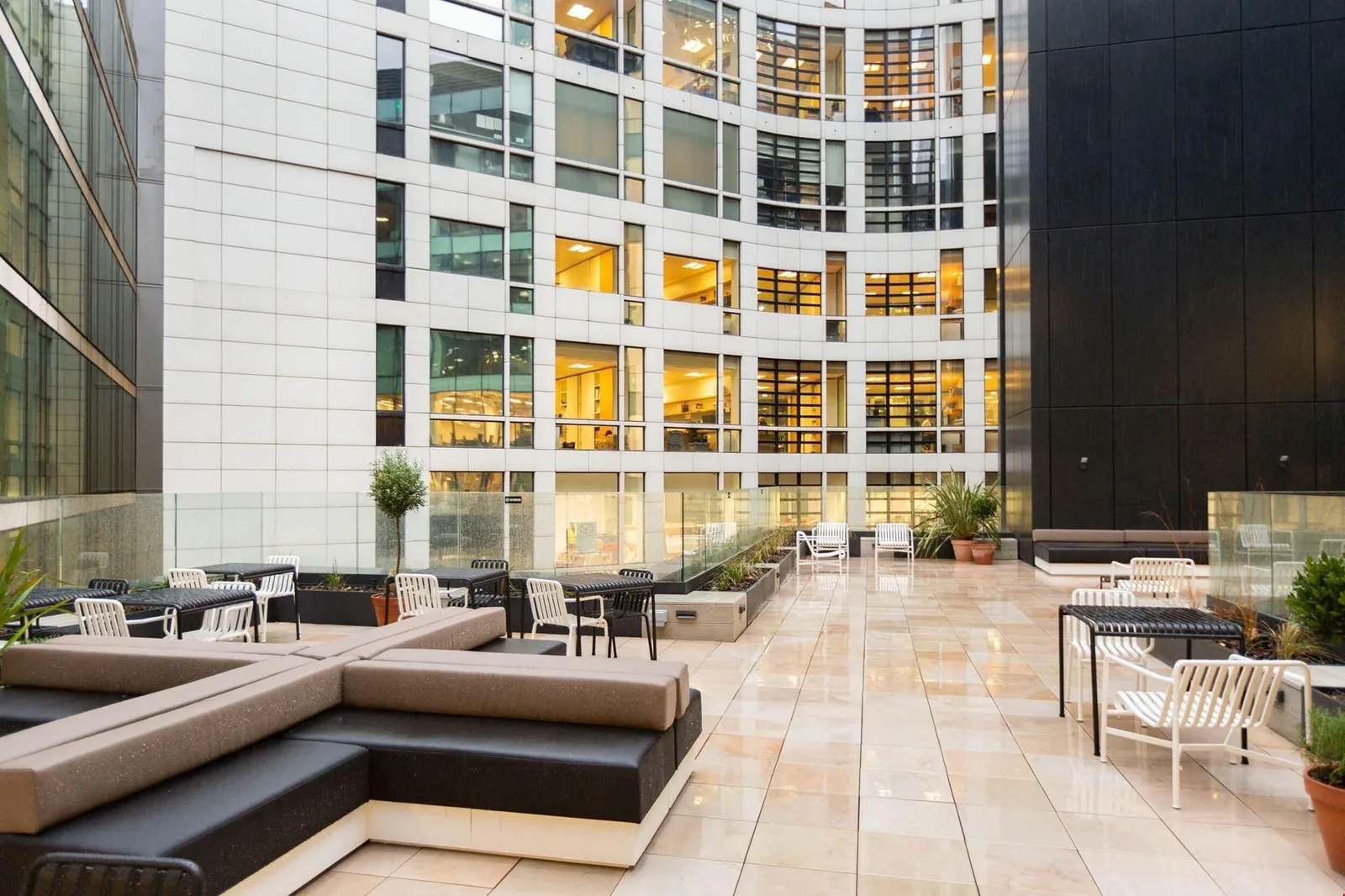 WeWork 120 Moorgate, Terrace and outdoor space, London