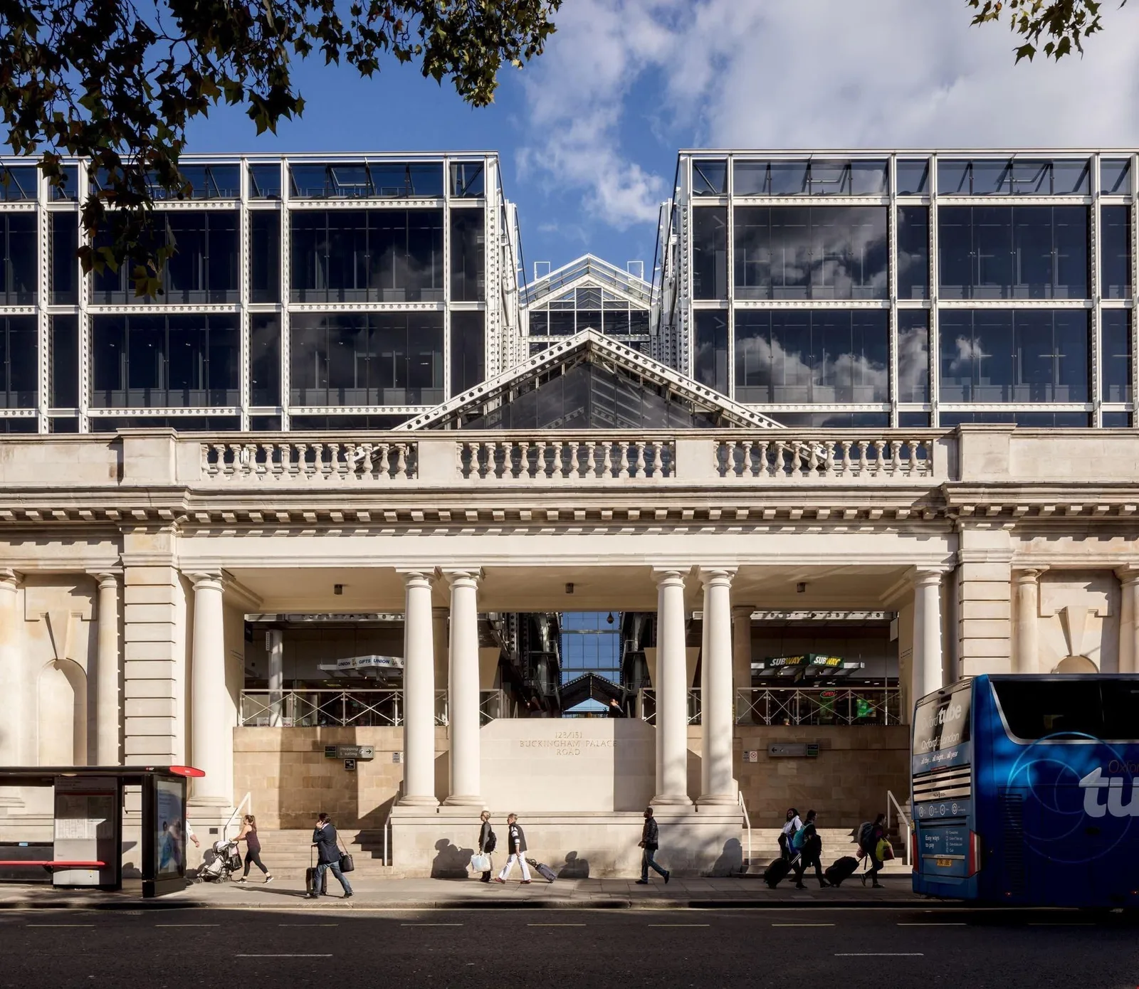 WeWork 123 Buckingham Palace Rd, Building facade, London