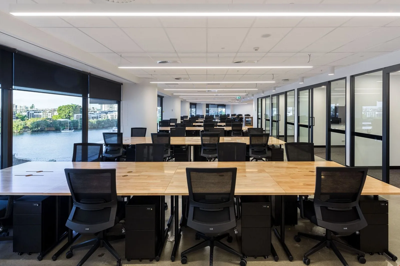 WeWork 123 Eagle Street, Open-plan office, Brisbane, QLD