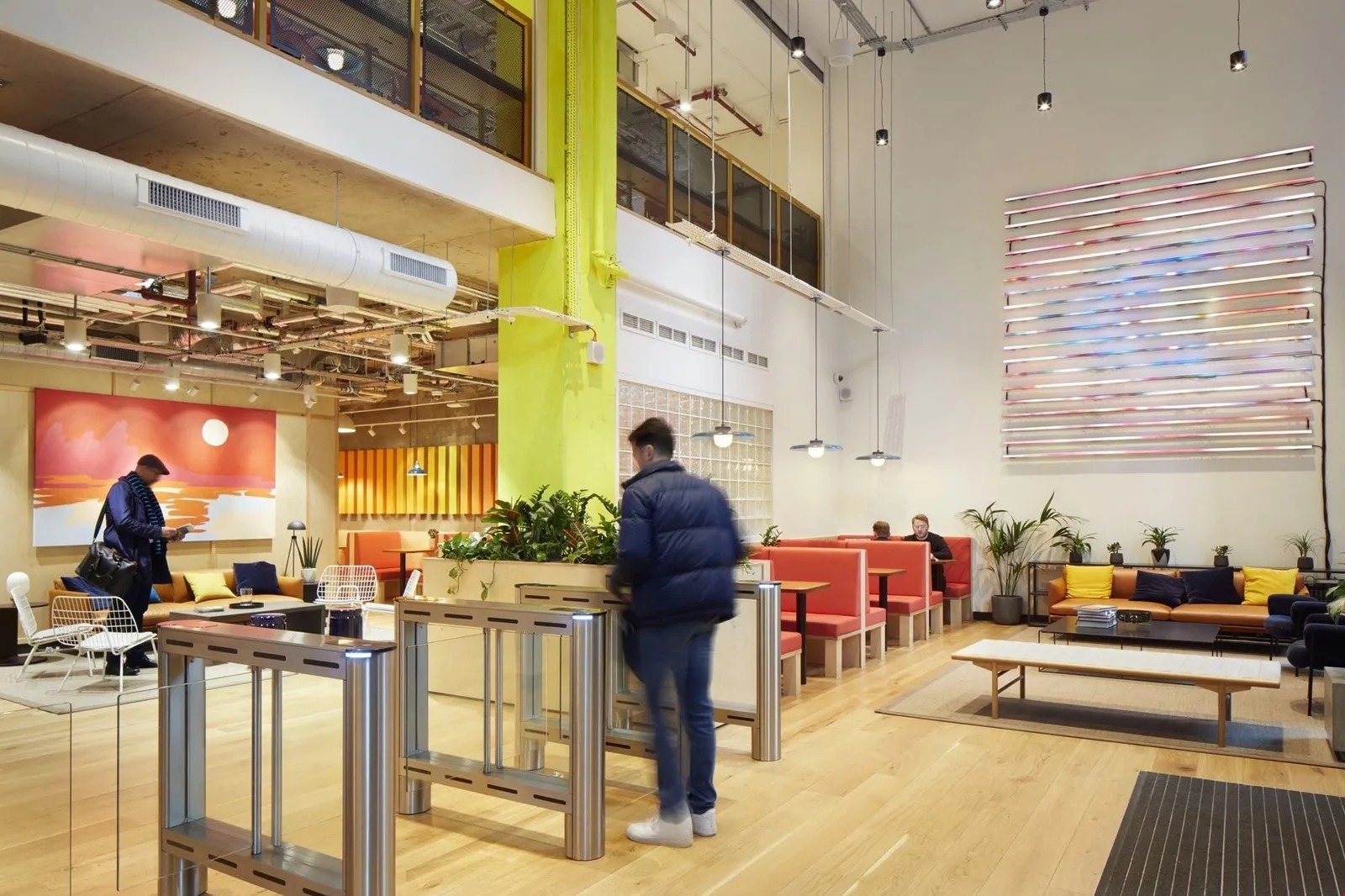 WeWork 145 City Road, Reception, London