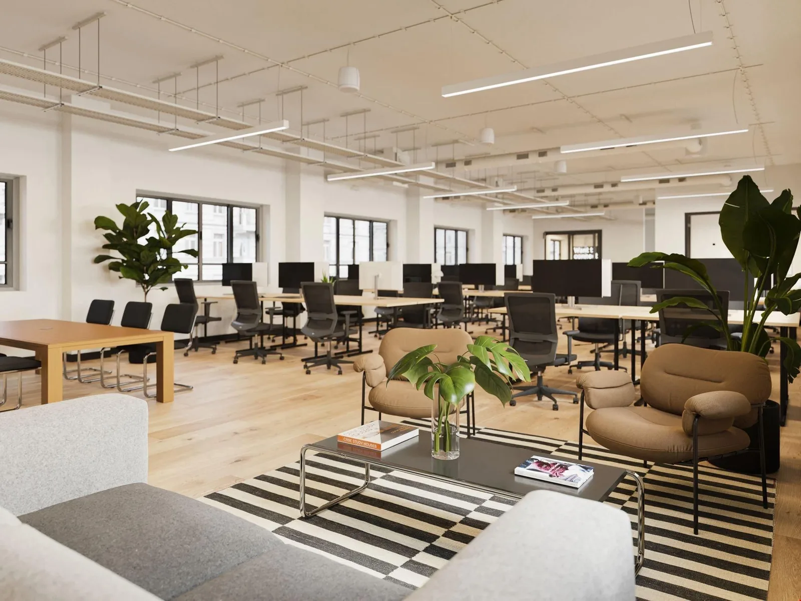 WeWork 16 Great Chapel St, Open-plan office, London