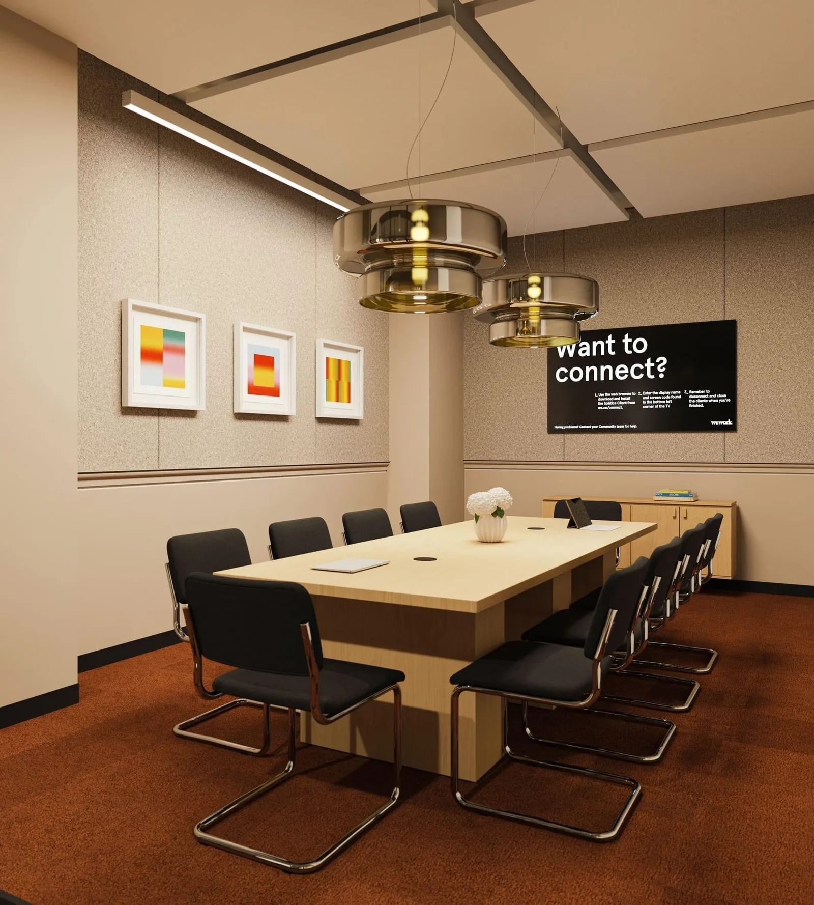 WeWork 16 Great Chapel St, Meeting room for 10 people, London