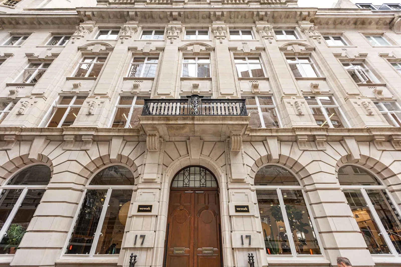 WeWork 17 St Helen's Place, Building facade, London