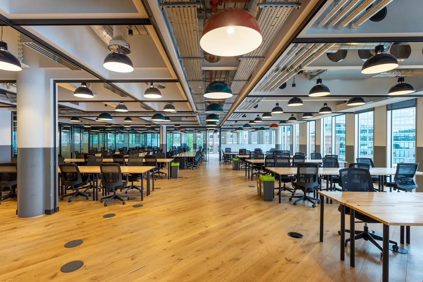 WeWork 2 Eastbourne Terrace, Open-plan office, London