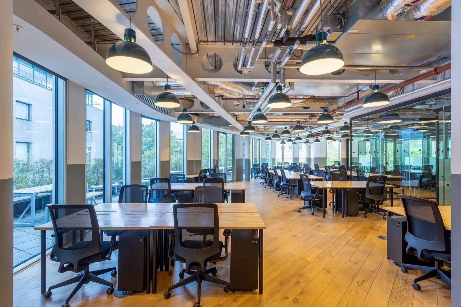 WeWork 2 Eastbourne Terrace, Open-plan office, London