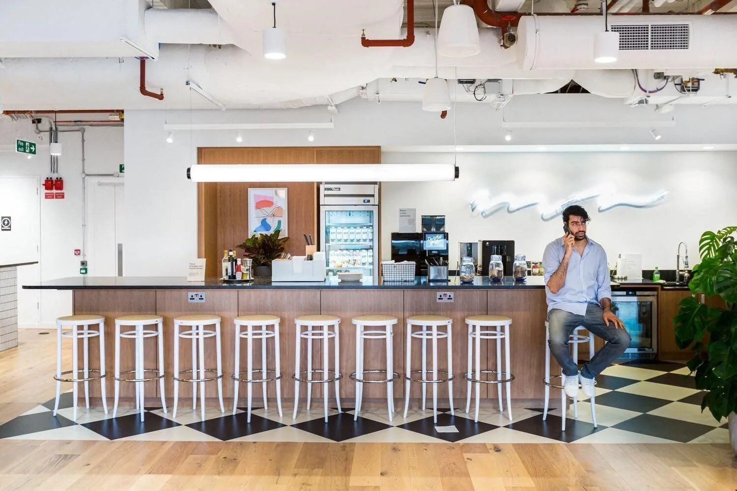 WeWork 2 Minster Court, Cafeteria, London