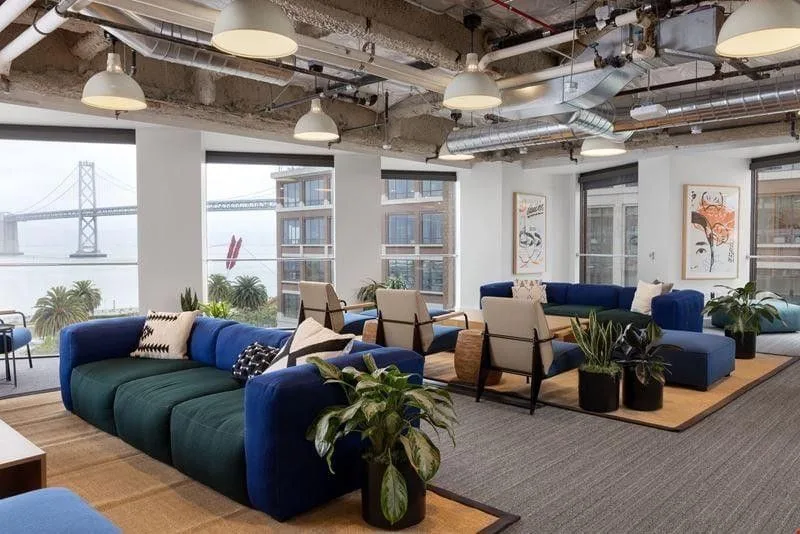 Wework 201 Spear St, Lounge, San Francisco, CA