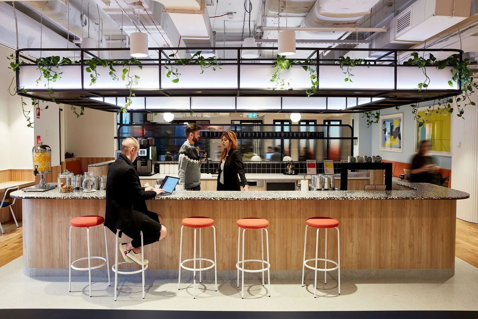 WeWork 222 Exhibition Street, Cafeteria, Melbourne, VIC
