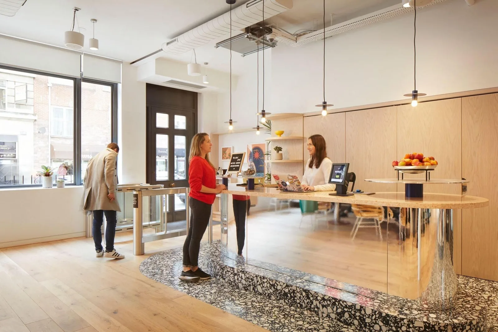 WeWork 26 Hatton Garden, Réception, Londres