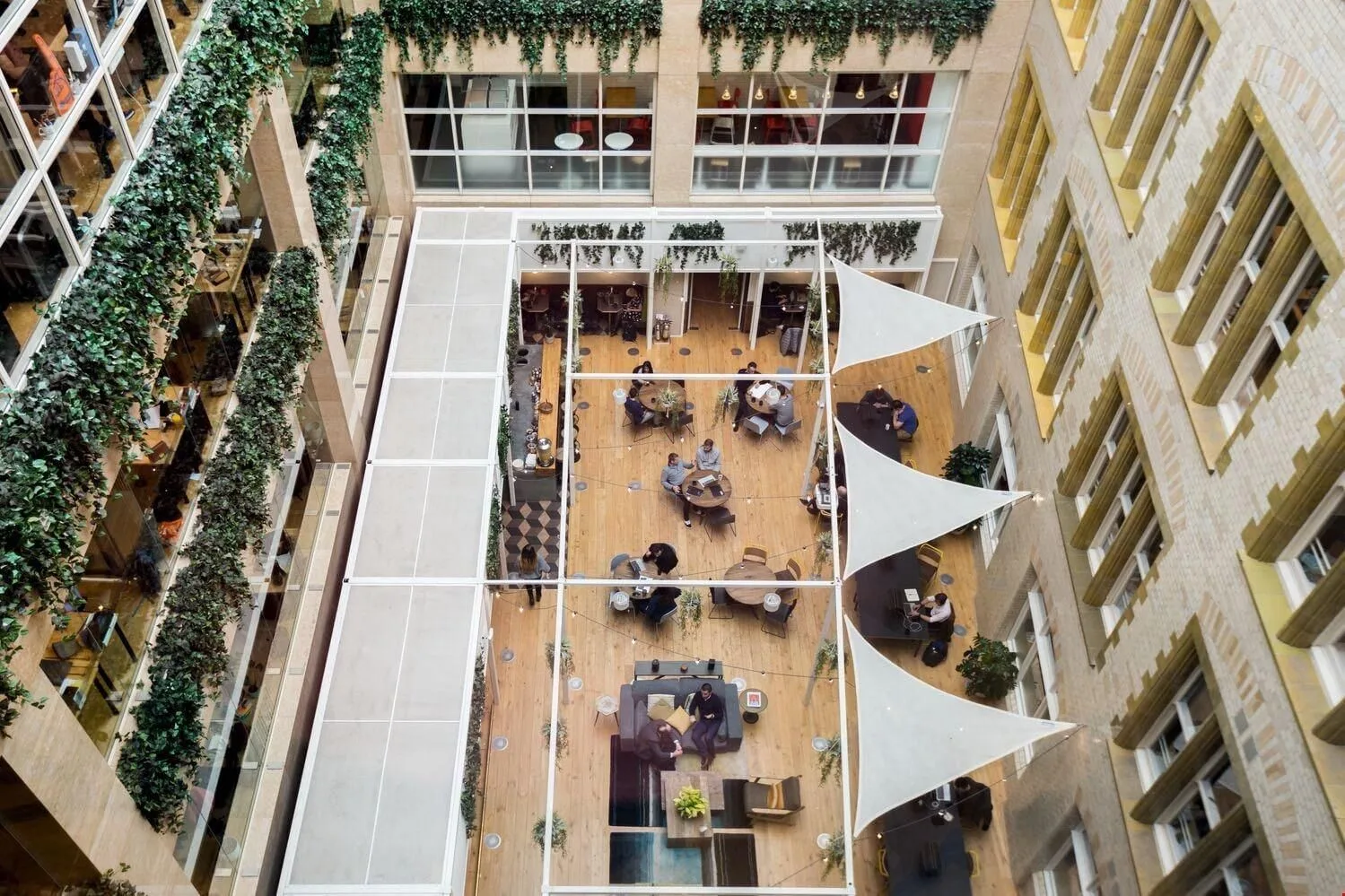WeWork 3 Waterhouse Square, Espace de coworking, Londres
