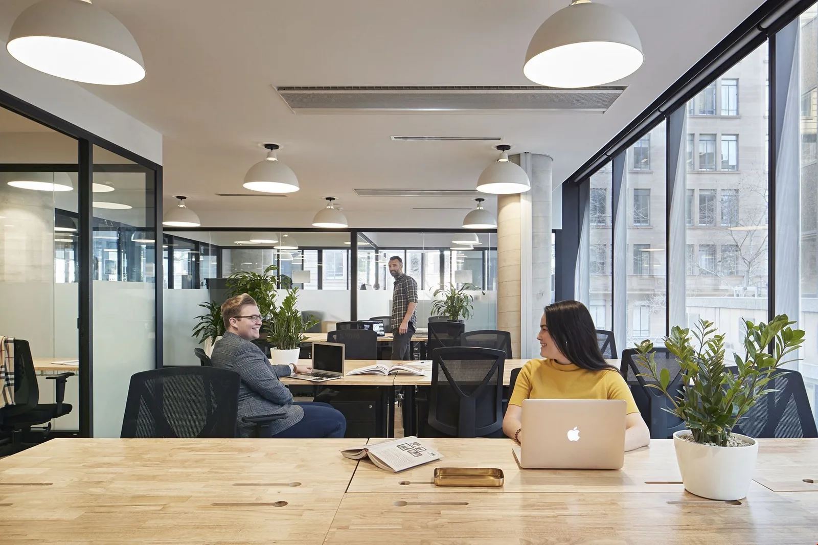 WeWork 333 George St, Open-plan office, Sydney, NSW