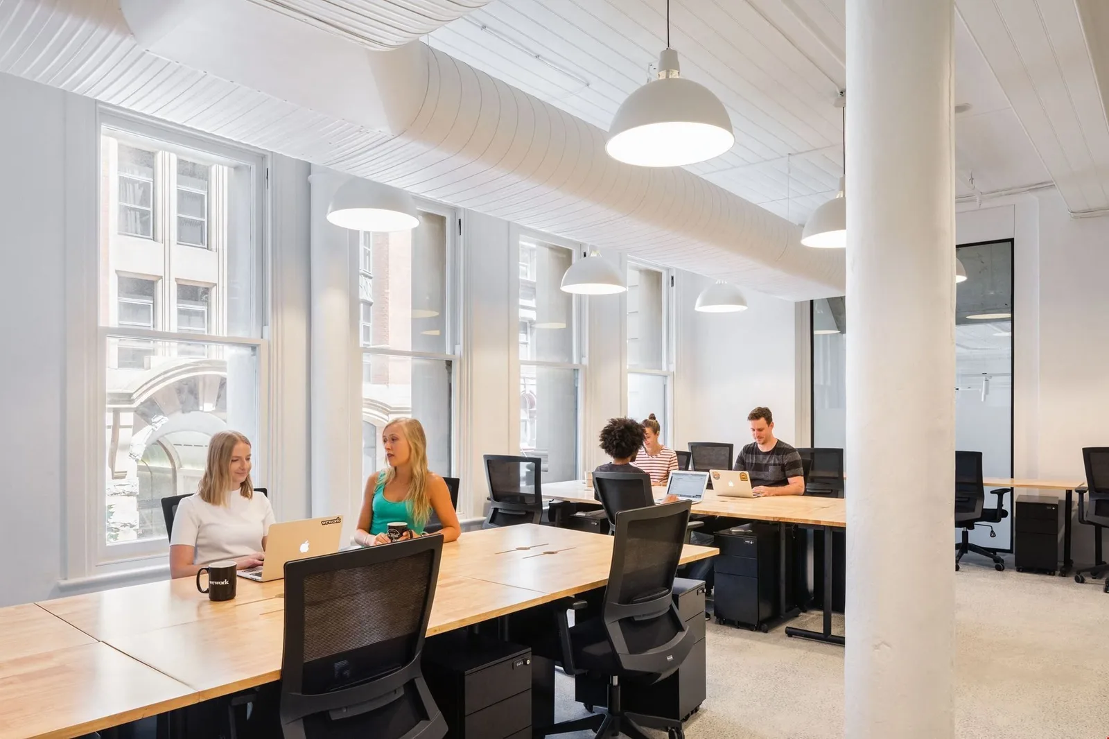 WeWork 383 George St, Open-plan office, Sydney, NSW