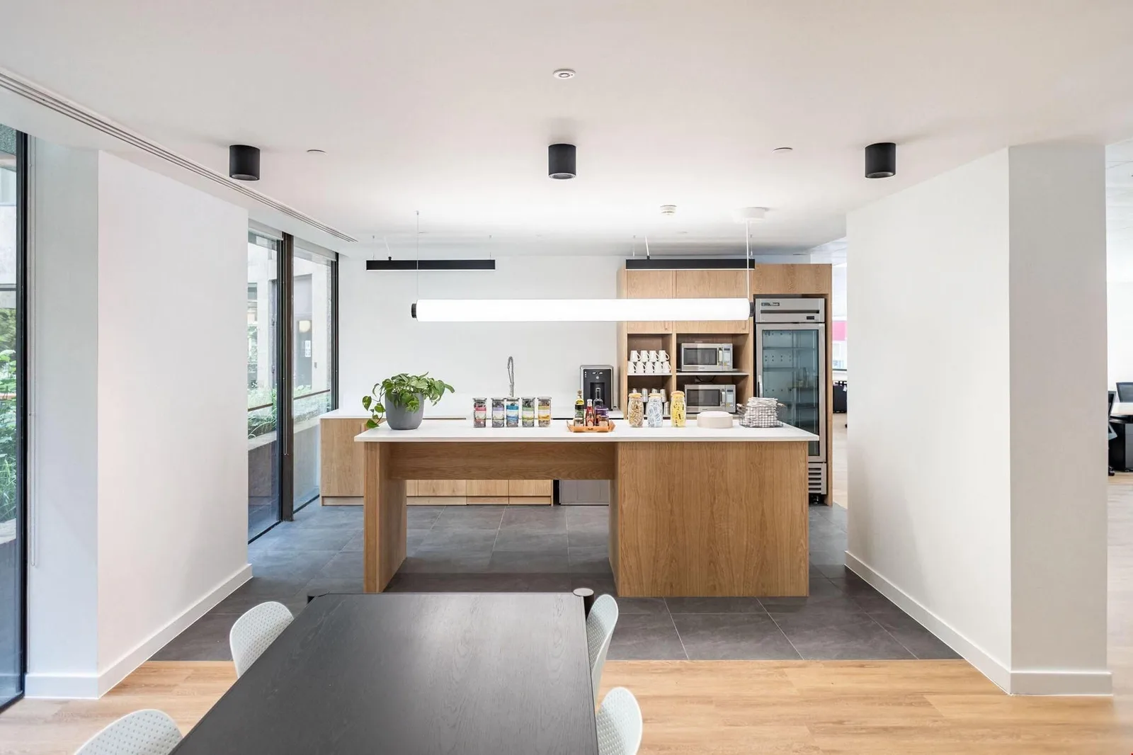 WeWork 6 Devonshire Square, Kitchen, London