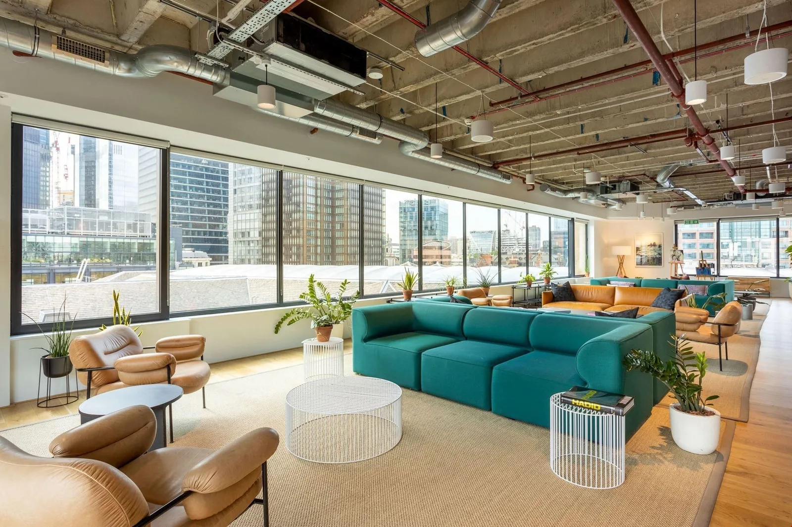 WeWork 8 Devonshire Square, Espace détente, Londres