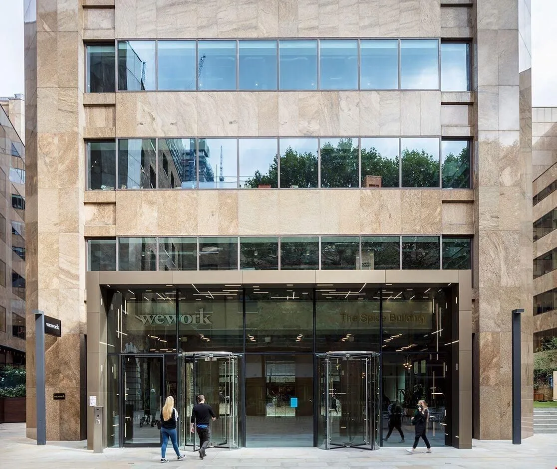 WeWork 8 Devonshire Square, Façade, Londres
