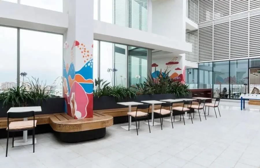 WeWork Apoquindo, Terrace and outdoor space, Vitacura