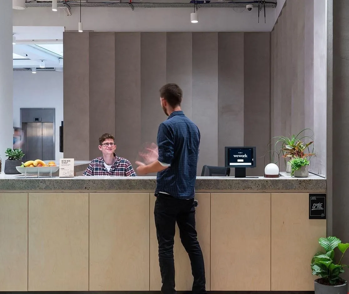 WeWork Aviation House, Reception, London