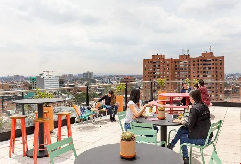 WeWork Carrera 12a #78-40, Terrace and outdoor space, Bogotá