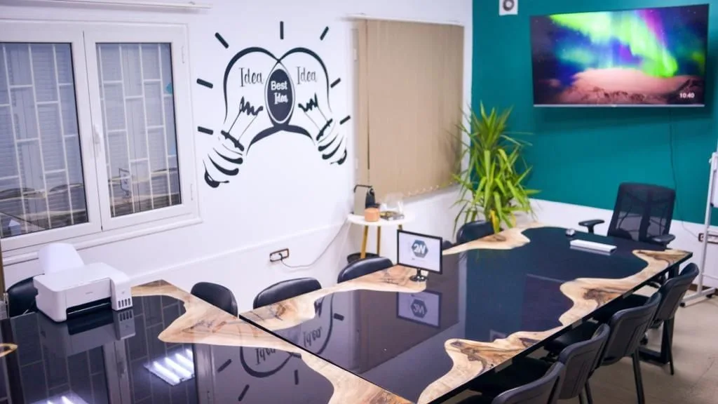 Wework Coworking Space Bizerte, Salle de réunion 8 personnes, Bizerte