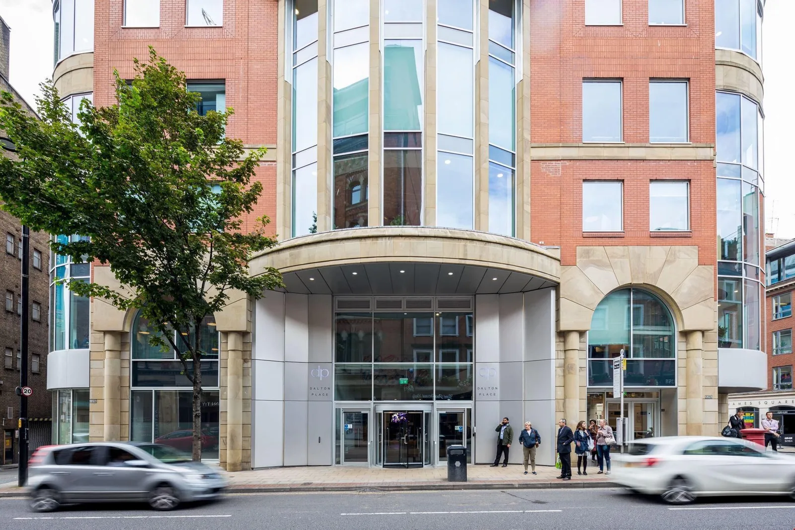 WeWork Dalton Place, Building facade, Manchester