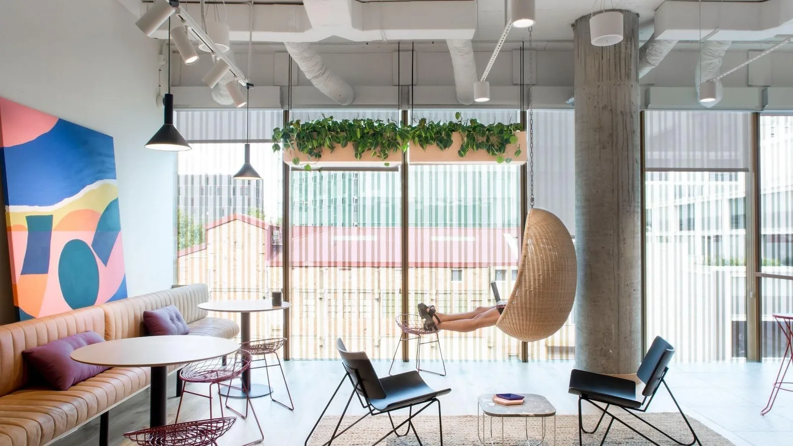 Wework Glories, Zona de descanso, Barcelona