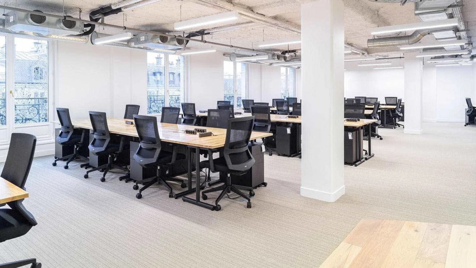 WeWork Haussmann, Großraumbüro, Paris 8e