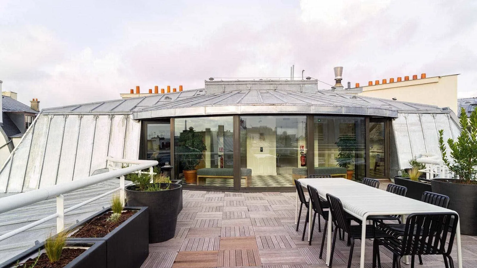 WeWork Italiens, Terrasse et espace extérieur, Paris 9e
