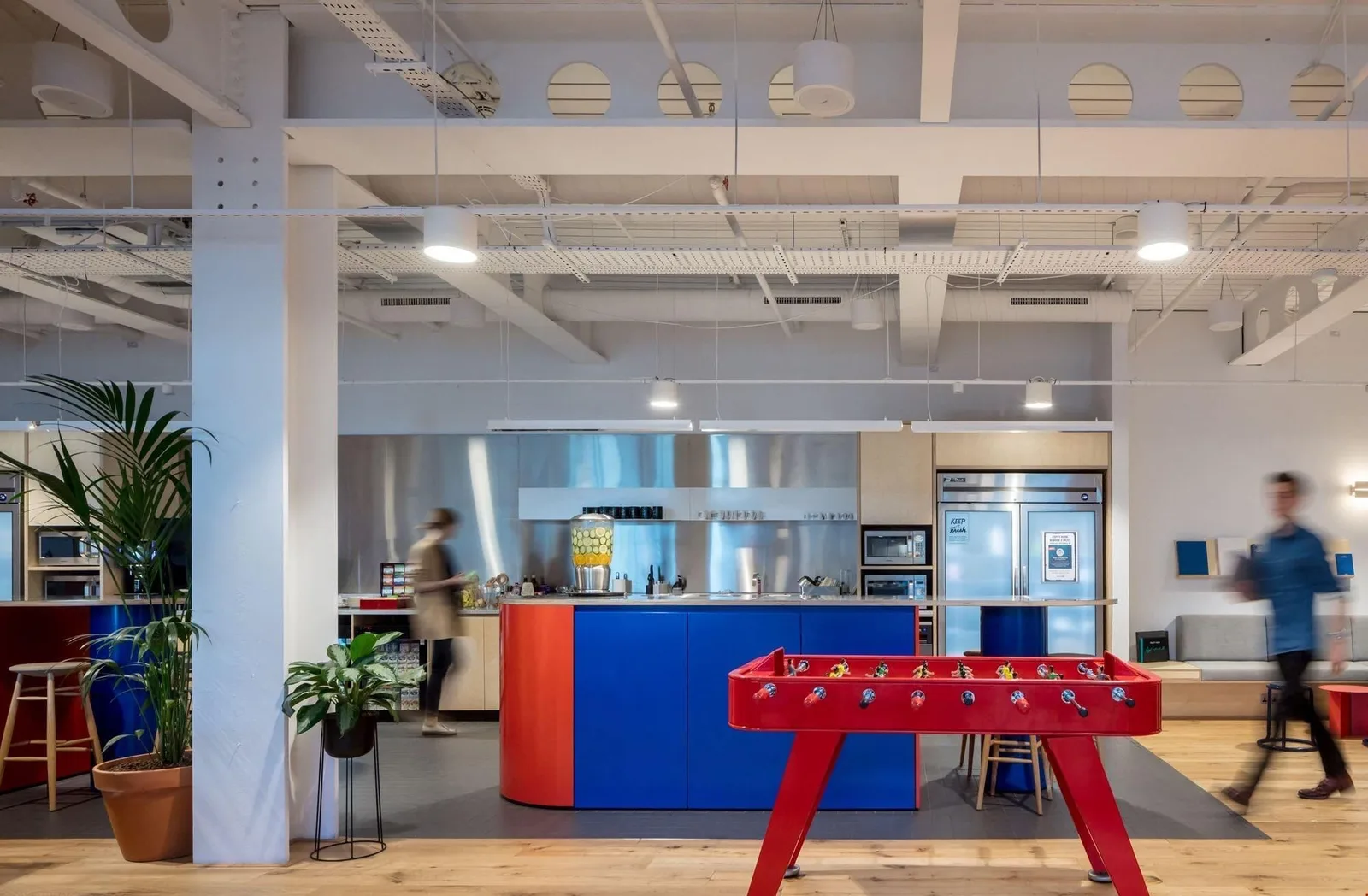 WeWork Kings Place, Cafeteria, London