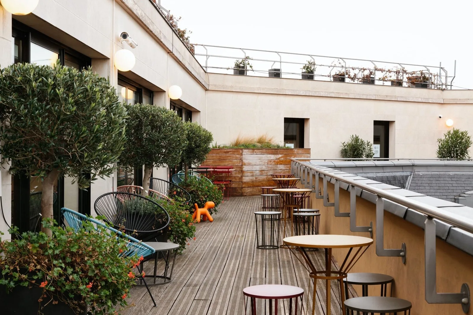 WeWork Lafayette, Terrasse et espace extérieur, Paris 9e