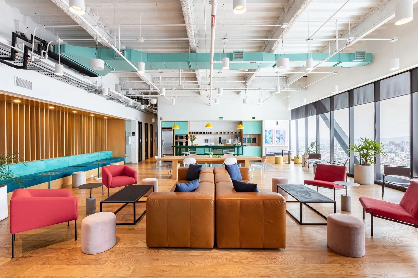 WeWork Midtown, Lounge, Guadalajara, Mexico