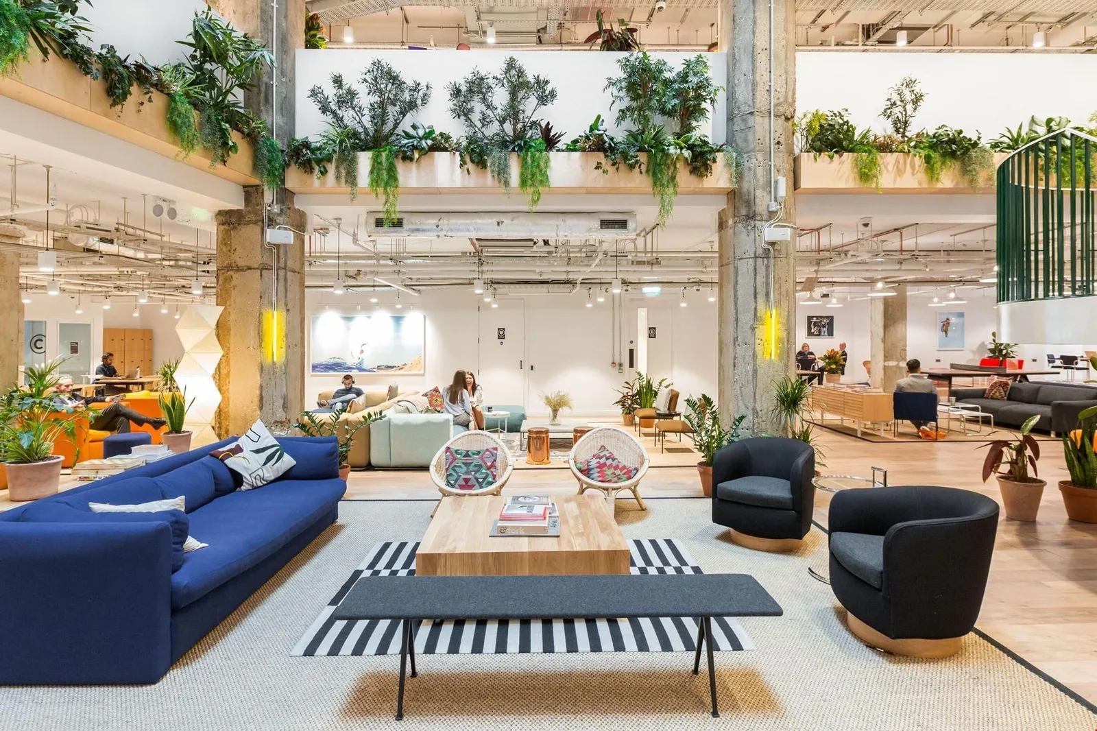 WeWork The Monument, Lounge, London
