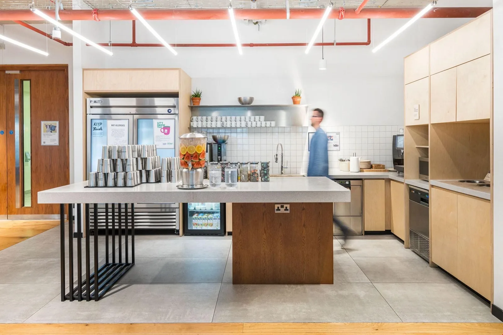 WeWork One St Peter's Square, Kitchen, Manchester