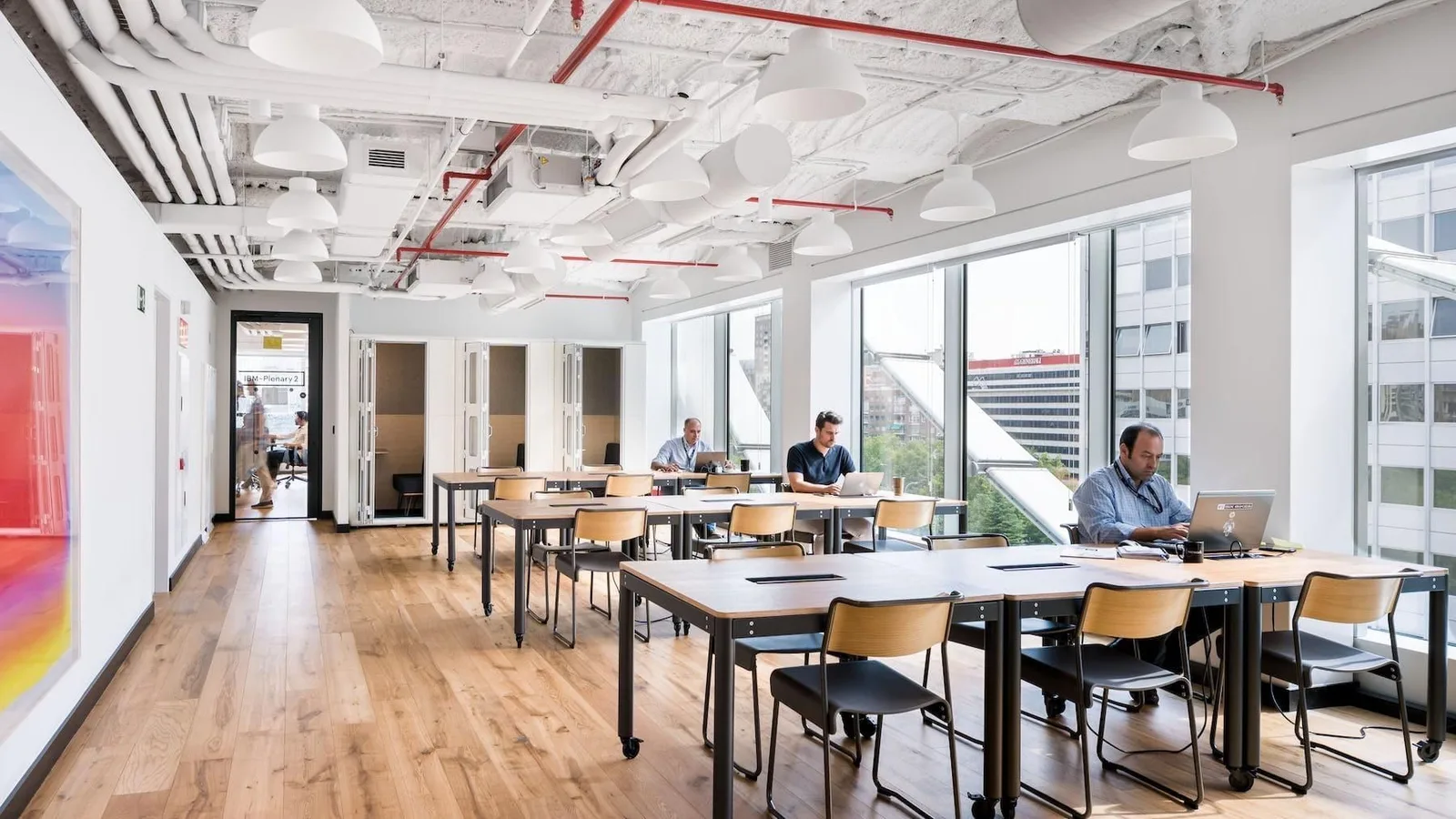 Wework Paseo De La Castellana, 77, Open-plan office, Madrid