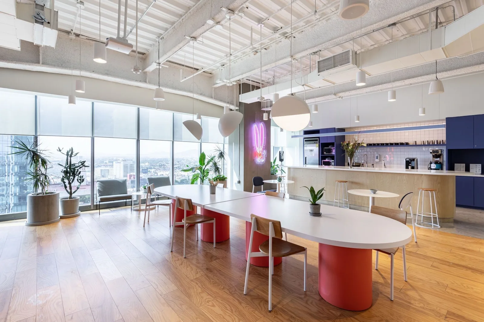 WeWork Reforma Latino, Cafetería, Ciudad de México