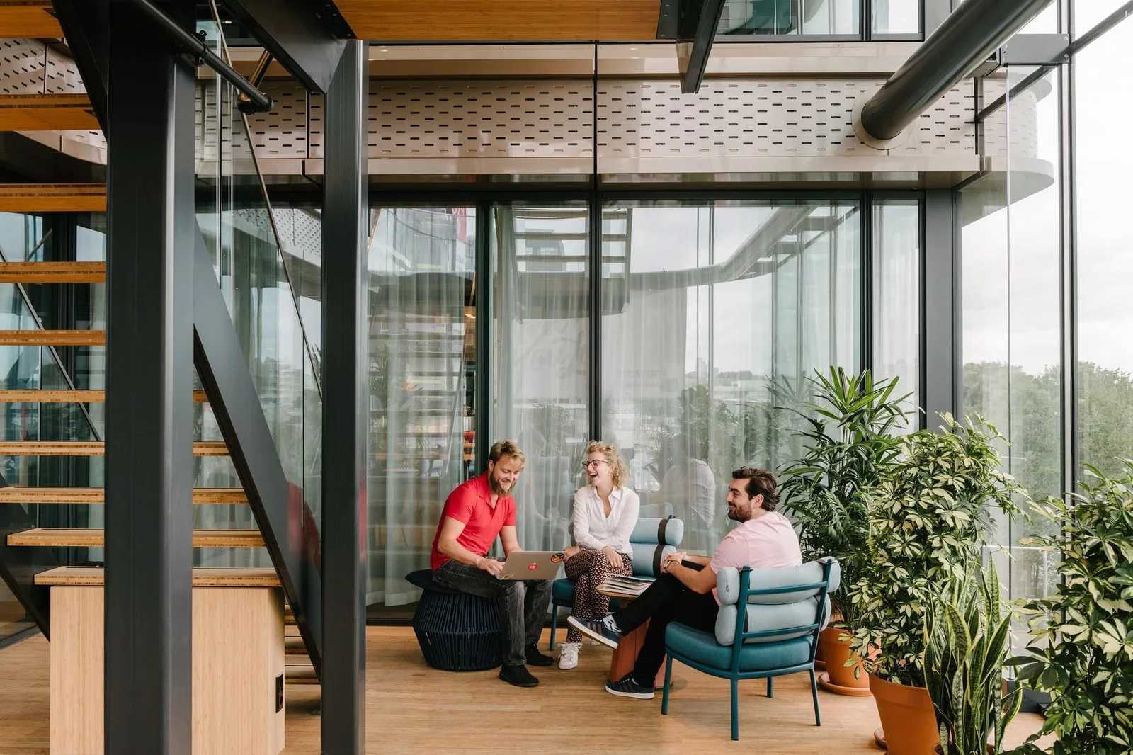 WeWork Strawinskylaan, Loungeruimte, Amsterdam
