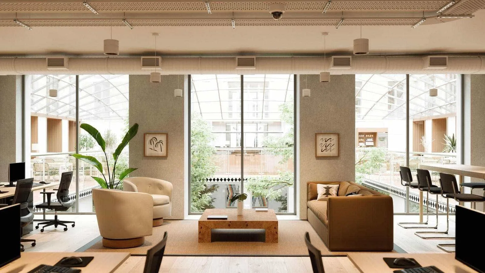 WeWork Trudaine, Lounge, Paris 9e