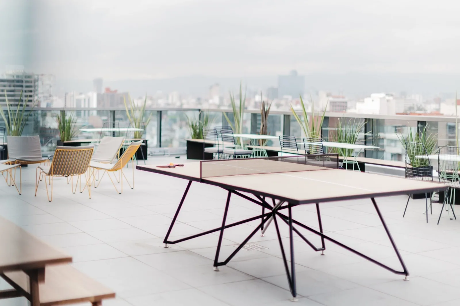 WeWork Varsovia 36, Terrace and outdoor space, Mexico City