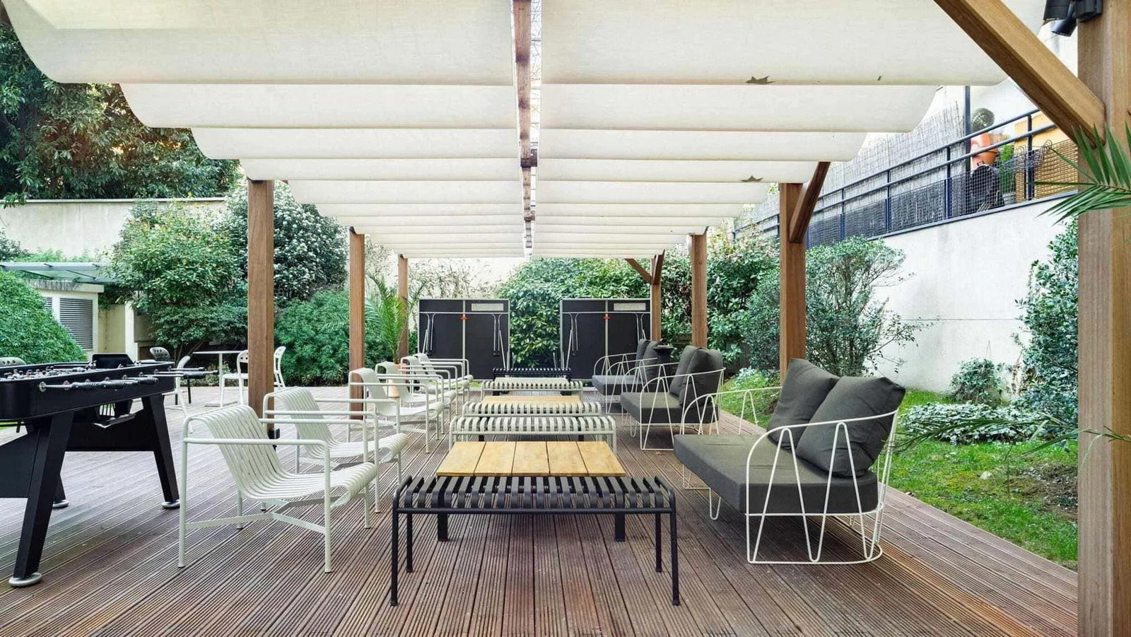 WeWork Villette, Terrasse et espace extérieur, Paris 19e
