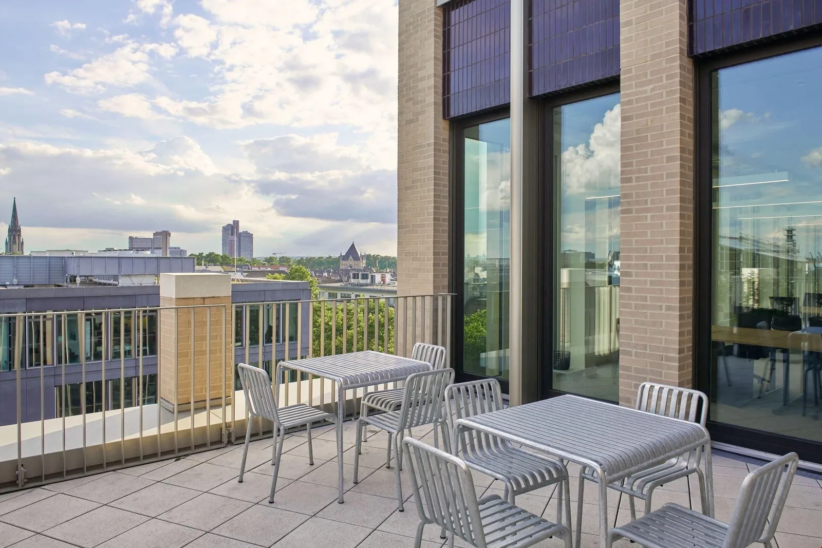 WeWork Wallarkaden, Terrasse und Außenbereich, Köln