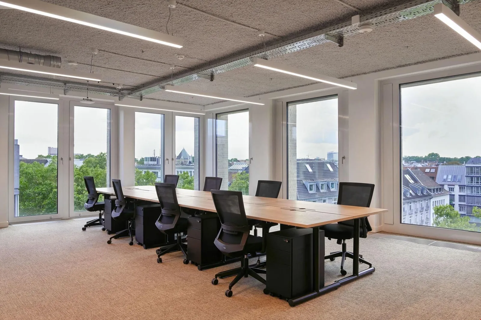 WeWork Wallarkaden, Großraumbüro, Köln