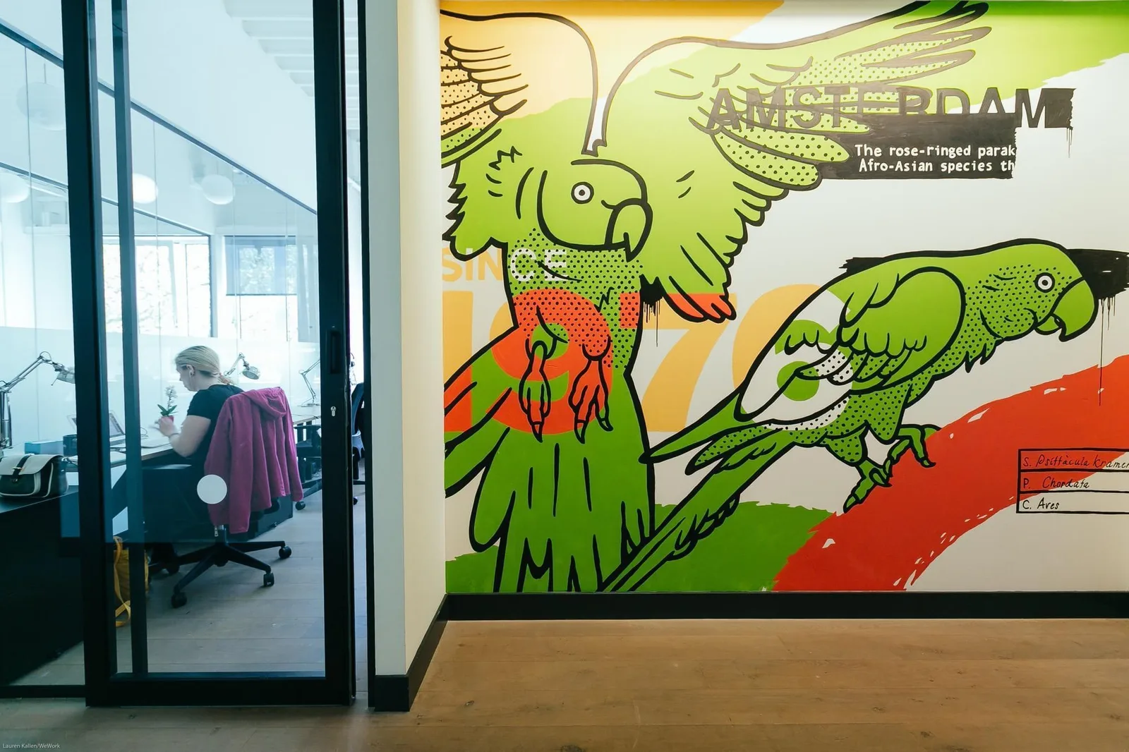 WeWork Weteringschans, Bureau privatif 2 postes, Amsterdam
