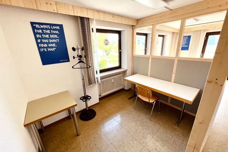 The White Lake Coworking, Privatbüro mit 1 Arbeitsplatz, Füssen
