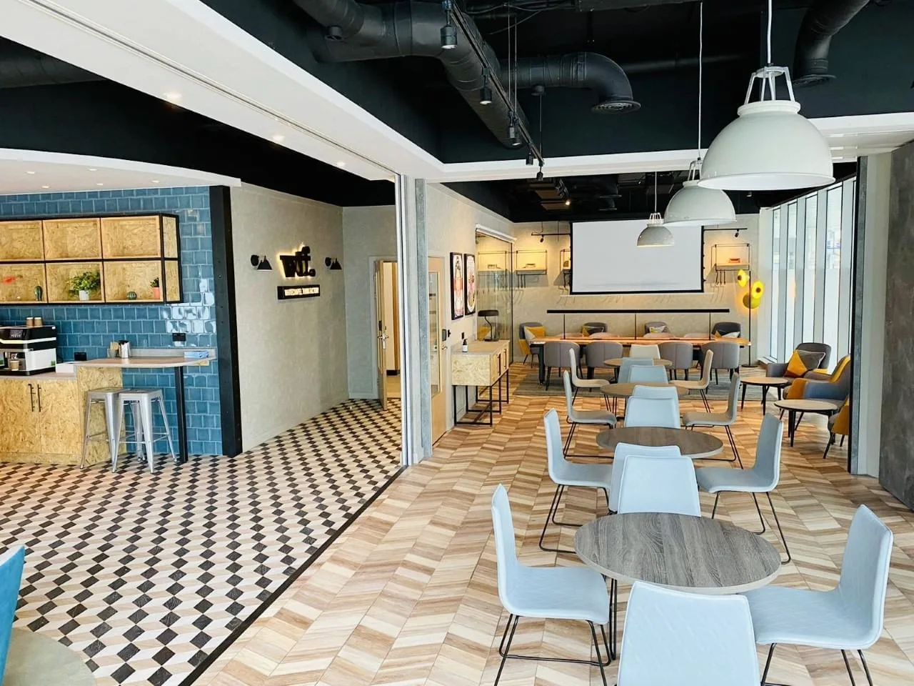 Whitechapel Think Factory, Cafeteria, London