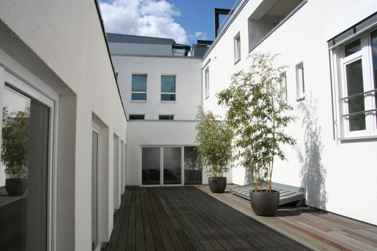 Winterhuder Hof, Terrace and outdoor space, Hamburg