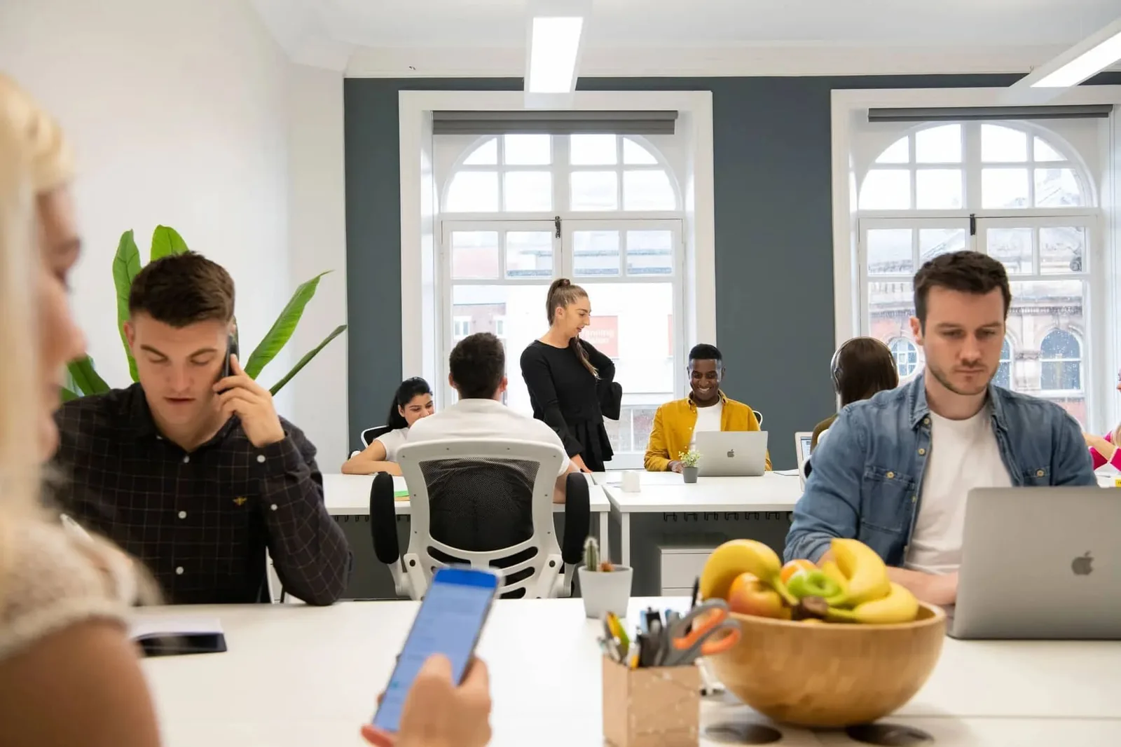 Wizu Workspace Leeds, George Street, Open-plan office, Leeds