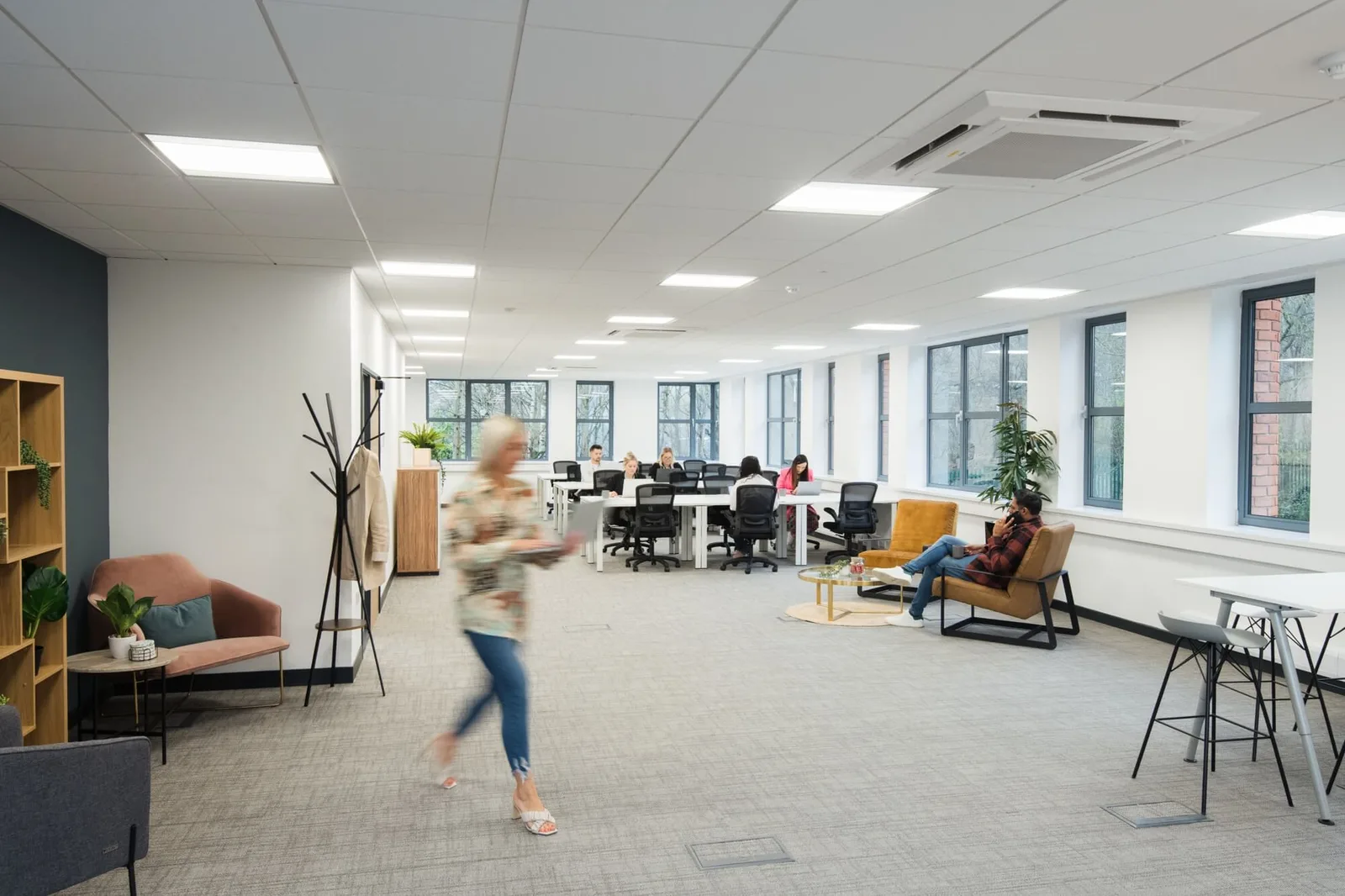 Wizu Workspace Leeds, Richmond House, Open-plan office, Leeds