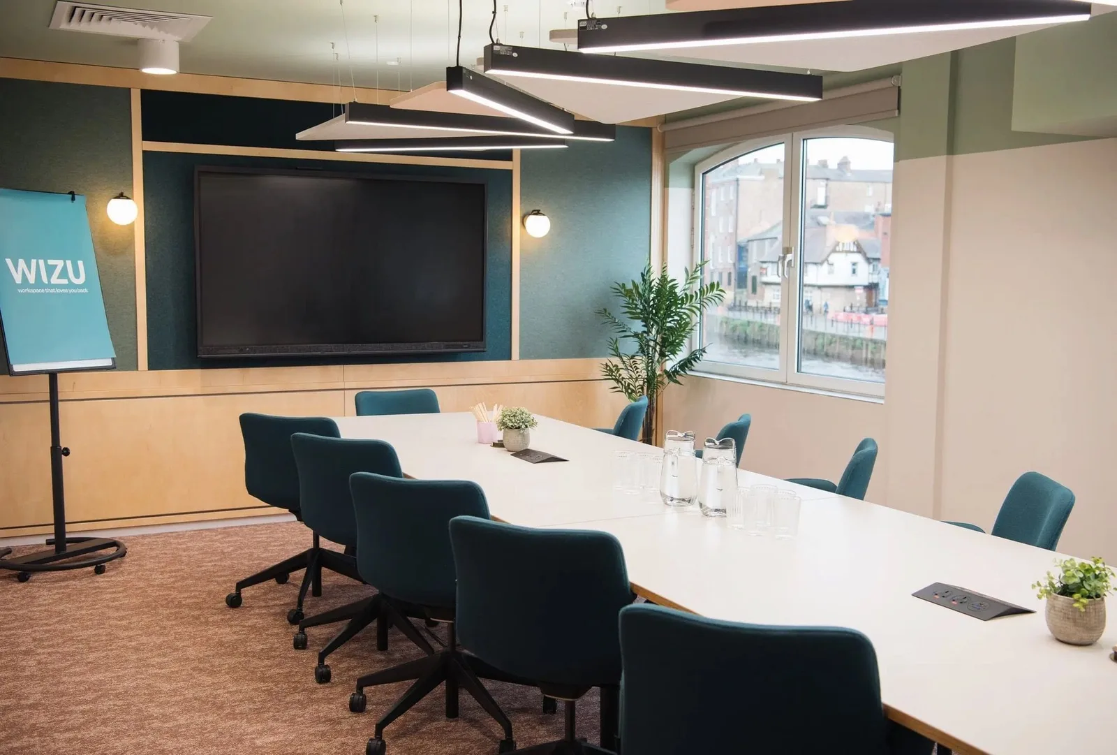 Wizu Workspace York, Meeting room for 10 people, York