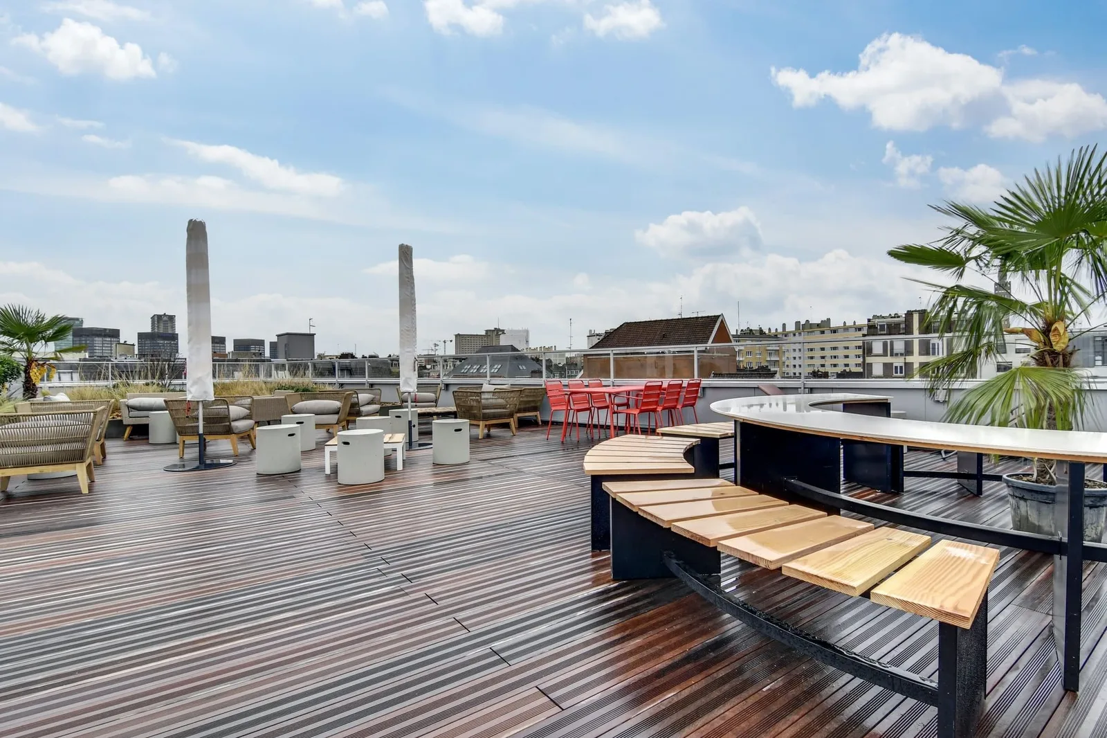 Wojo Lille, Terrasse et espace extérieur, Lille
