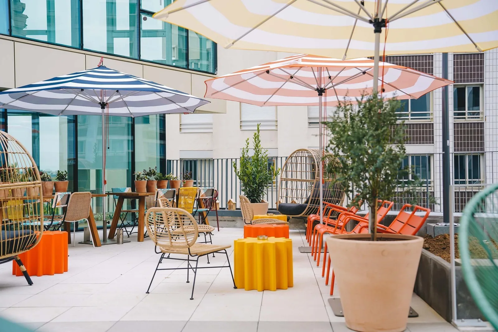 Wojo Montparnasse - Gaité, Terrace and outdoor space, Paris 14e