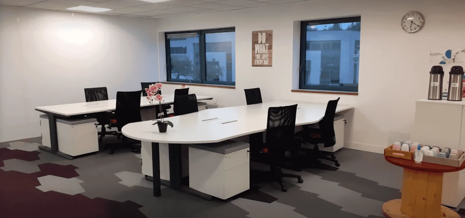 Work Inside, Großraumbüro, Palaiseau